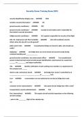 Security Exam Training  2023