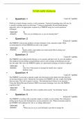 NURS 6650 Midterm - Questions and Answers