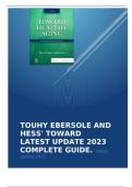 TOUHY EBERSOLE AND HESS' TOWARD LATEST UPDATE 2023 COMPLETE GUIDE