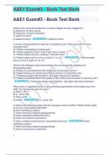 A&E1 Exam&num;3 - Book Test Bank