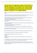 Oregon Tattoo Test&period; Tattooing standards&comma; SCB Oregon Law Effective March 1st&comma; 2014&comma; Oregon law test&comma; Oregon Tattoo Test&period; State Definitions&comma; Oregon Tattoo Test&period; Tattoo Facility License and Requirements&comma; Oregon Tattoo Test&period; Skin and Diseases&period;&comma; Oregon Ta&period;&period;&period; &lpar;