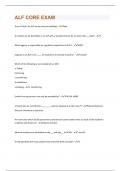   ALF Core  Bundled Exams with complete solution