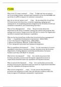 F100&colon; Q&A