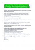 ATI RN Adult Medical Surgical Nursing Chapter 1 Questions and Answers 2023 