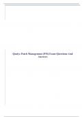 Qualys Patch Management (PM) Exam Questions And Answers