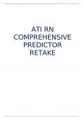 ATI RN COMPREHENSIVE PREDICTOR RETAKE 2023