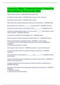 Fresenius Water Treatment Exam, Fresenius Hemodialysis Study Guide 2023