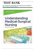 Davis Advantage for Understanding Medical-Surgical Nursing, 7th Edition by Linda S. Williams Test Bank |Chapter 1-57 | Complete Guide Newest Version 2023