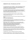 MINNESOTA NAIL TECHNICIAN LAW TEST
