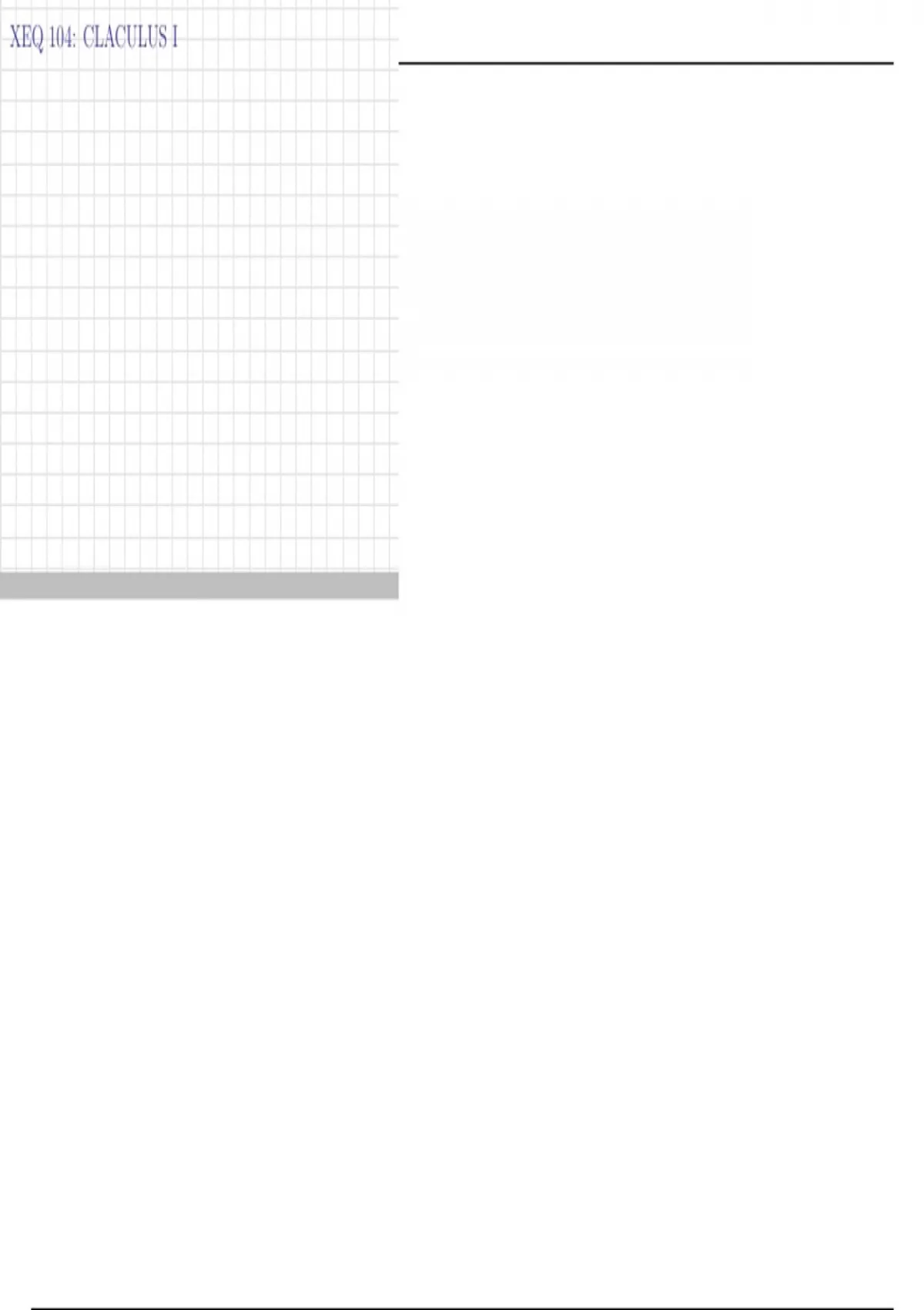 Calculus Border For Module CALCULUS 1 LIMITS AND CONTINUITY FULL GUIDE 2023 - Nursing - Stuvia US