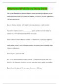 Oklahoma MPJE Exam Study Guide &vert; 225 Questions with 100&percnt; Correct Answers &vert; Updated & Verified &vert; 47 Pages