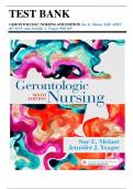 Gerontologic Nursing, 6th Edition by Meiner Test Bank Chapter 1-29 | complete guide 