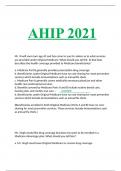 AHIP 2021