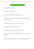 The Pearl Test Review &vert; 65 Questions with 100&percnt; Correct Answers &vert; Updated & Verified