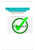 RN Maternal Newborn Online Practice 2019  A&sol; Maternal Newborn ATI Proctored Exam  2019 Answers Updated Version Maternal-proctored-2019
