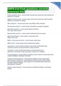 GNFN 510 Final questions correctly answered 2022 &sol; 2023 Graded A &plus;