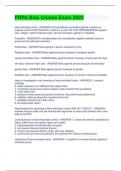 PRPA Bias Crimes Exam 2023