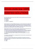 Exam &lpar;elaborations&rpar; illinois state law 