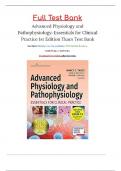 Advanced Physiology and Pathophysiology Essentials for Clinical Practice 