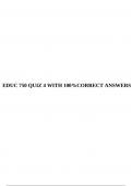EDUC 750 QUIZ 4 WITH 100&percnt;CORRECT ANSWERS&period;