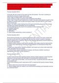 National Board for Health & Wellness Coaching NBHWC Test Questions Bank (283 Questions with 100% Correct Answers) 72 pages