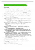 FULL TEST BANK FOUNDATIONS OF QUANTITATIVE RESEARCH TECHNIQUES AND STATISTICS &lpar;complete with all questions and answers&rpar;