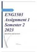 ENG1503 Assignment 1 Semester 2 2023