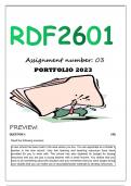 RDF2601 ASS 3 2023 PORTFOLIO 2023