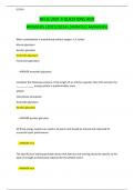 NFHS UNIT 4 QUESTIONS AND ANSWERS &lpar;2023&sol;2024&rpar; &lpar;VERIFIED ANSWERS&rpar;