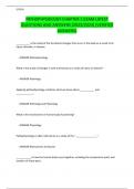 PATHOPHYSIOLOGY CHAPTER 1 EXAM LATEST QUESTIONS AND ANSWERS &lpar;2023&sol;2024&rpar; &lpar;VERIFIED ANSWERS&rpar;