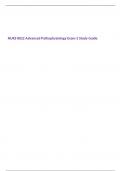 NURS 8022 Advanced Pathophysiology Exam 3 Study Guide