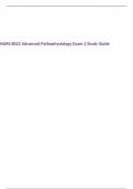 NURS 8022 Advanced Pathophysiology Exam 2 Study Guide