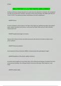 AMLS PRETEST V 1&period;11 TEST RATED 100&percnt; CORRECT