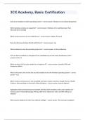 3CX Academy&comma; Basic Certification exam 2023 with 100&percnt; correct answers