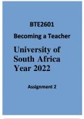 BTE2601 (COMPLETE ANSWERS) Assignment 3 2023 (833550) - DUE 20 July 2023