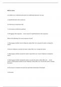 NATE A&sol;C Exam questions 100&percnt; correct answers