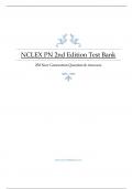 NCLEX PN 2nd Edition Test Bank.