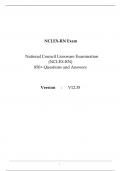 National Council Licensure Examination (NCLEX-RN) 850+ Questions and Answers
