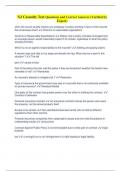 NJ Casualty Test Questions and Correct Answers &lpar;Verified by Expert&rpar;
