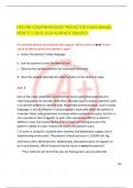 HESI RN COMPREHENSIVE PREDICTOR EXAM BRAND  NEW&excl;&excl;&excl;&excl;&excl; 2023-2024 ALREADY GRADED&period;