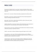 WGU C432  exam 2023 with 100&percnt; correct answers