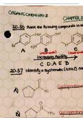 Chapter 20 Carboxylic Acids and their Derivatives WileyPlus Homework Problems & Solutions