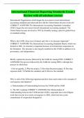 International Financial Reporting Standards Exam 1 Review with all solutions correct