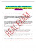 RN ADULT MEDICAL SURGICAL ONLINE PRACTICE 2019 A FOR NGN