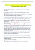 Scribe  America Final Exams with verified solutions 2023&sol;2024