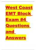 West Coast EMT Block #4 Exam Questions and Answers, A+ Guide-A 12-year-old male jumped approximately 12 feet from a tree and landed on his feet. He complains of pain to his lower back. What injury mechanism is MOST likely responsible for his back pain? Se