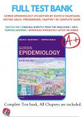Test Banks For Gordis Epidemiology 6th Edition by David D Celentano; Moyses Szklo, 9780323552295, Chapter 1-20 Complete Guide