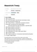 Understanding the Maastricht Treaty 