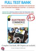 Test Bank For Electronic Commerce 12th Edition By Gary Schneider 9781305867819 Chapter 1- 12 Complete Guide .