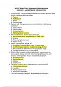 NR 507 Week 7 Quiz: Advanced Pathophysiology (CORRECT ANSWERS ARE HIGHLIGHTED)